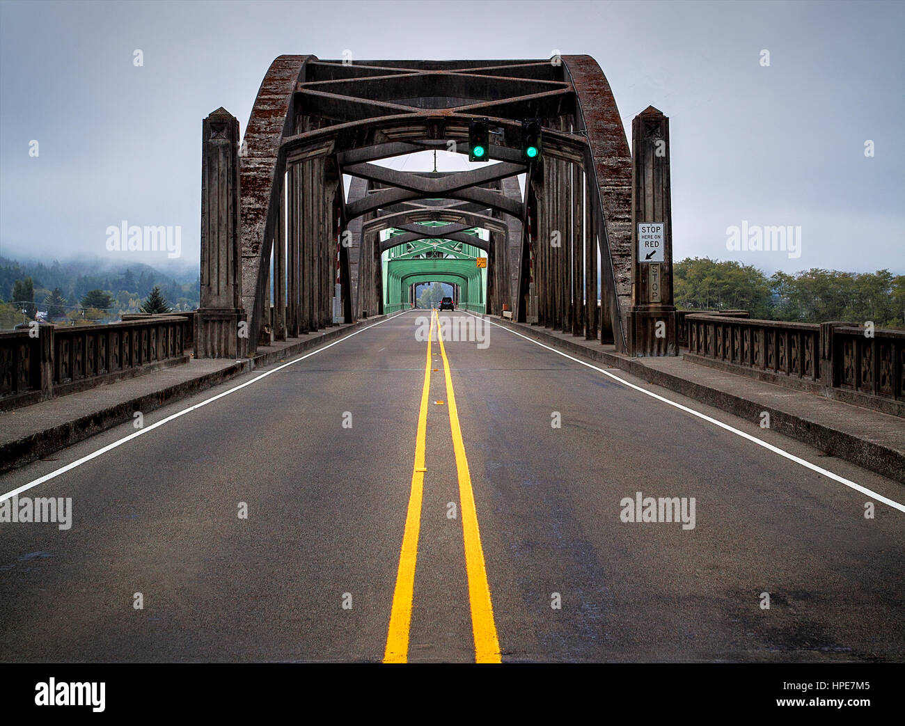 Metal road hi-res stock photography and images - Alamy