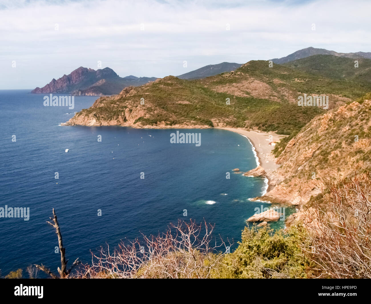 Corsica, France: the Calanques of Piana Stock Photo - Alamy