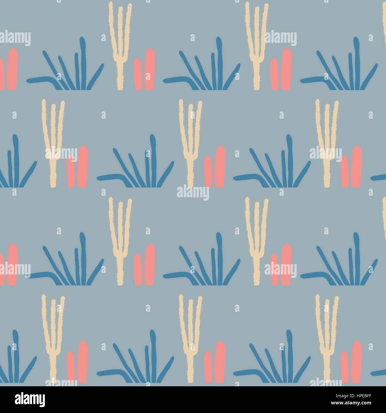 Cactus vector pattern background texture for fabric or banner Stock ...