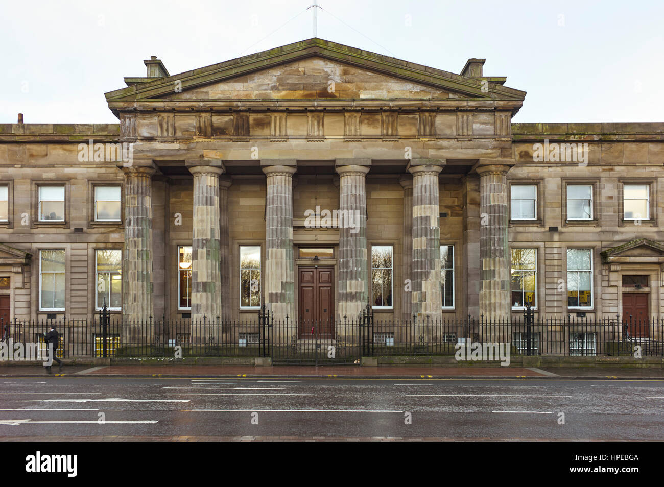 Law courts in Glasgow, Scotland Stock Photo