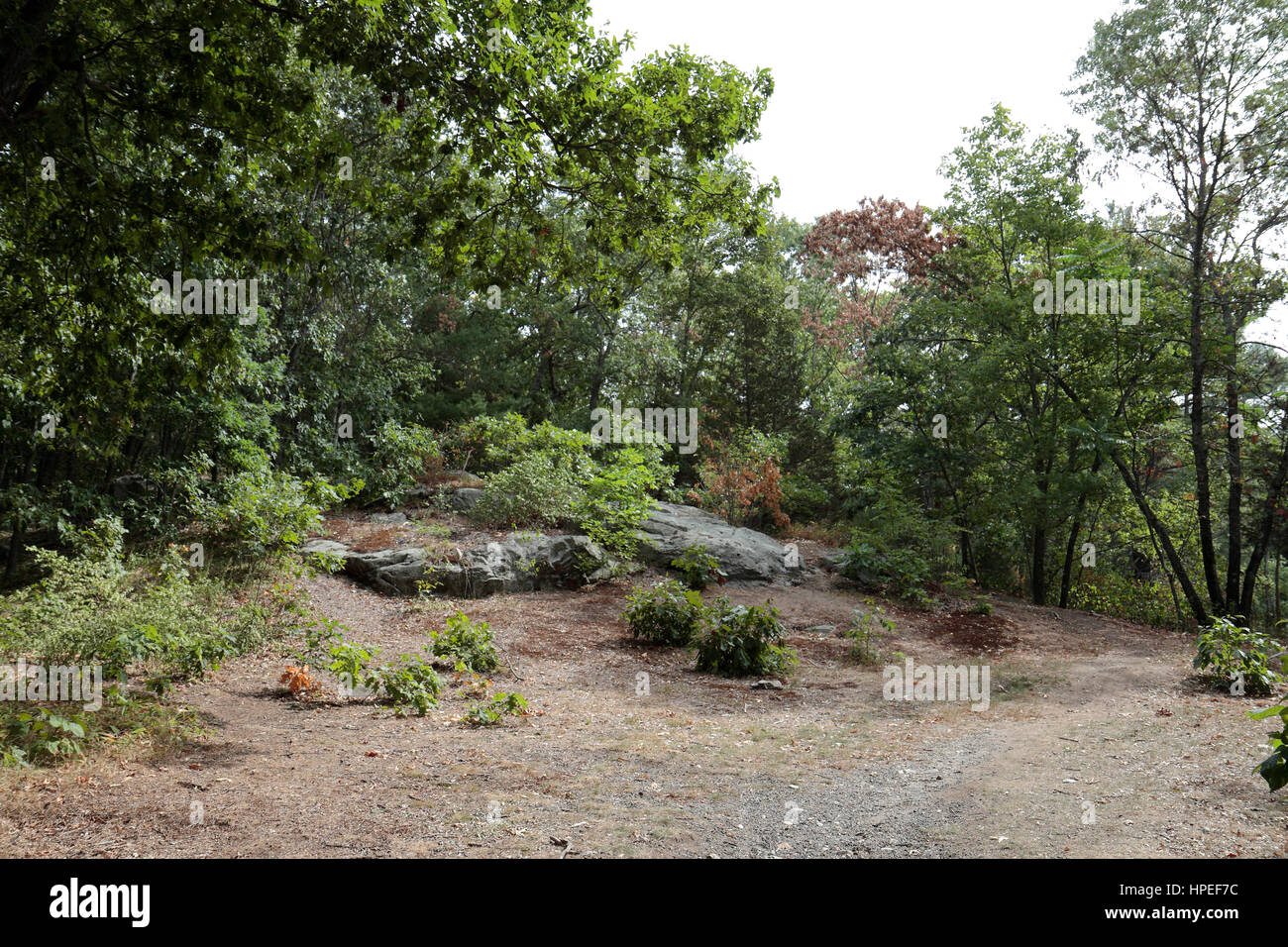 Parker's Revenge in Minute Man National Historical Park, Middlesex County, Massachusetts, United States. Stock Photo