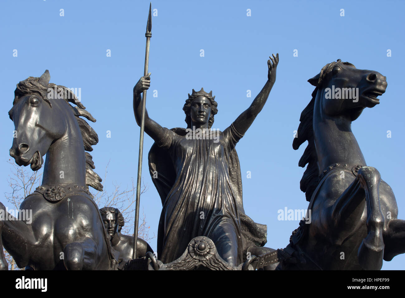 Boadicea and her Daughters Stock Photo Alamy
