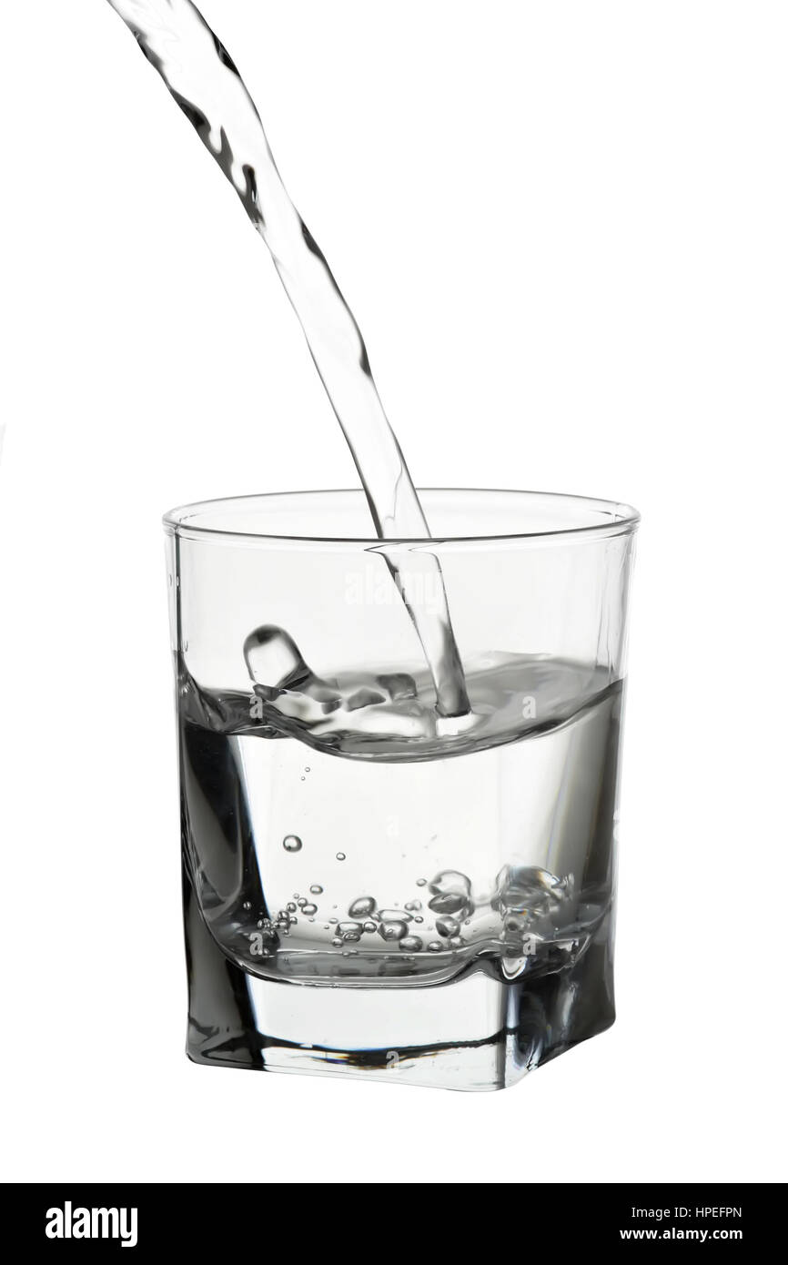 Water pour isolated hires stock photography and images Alamy