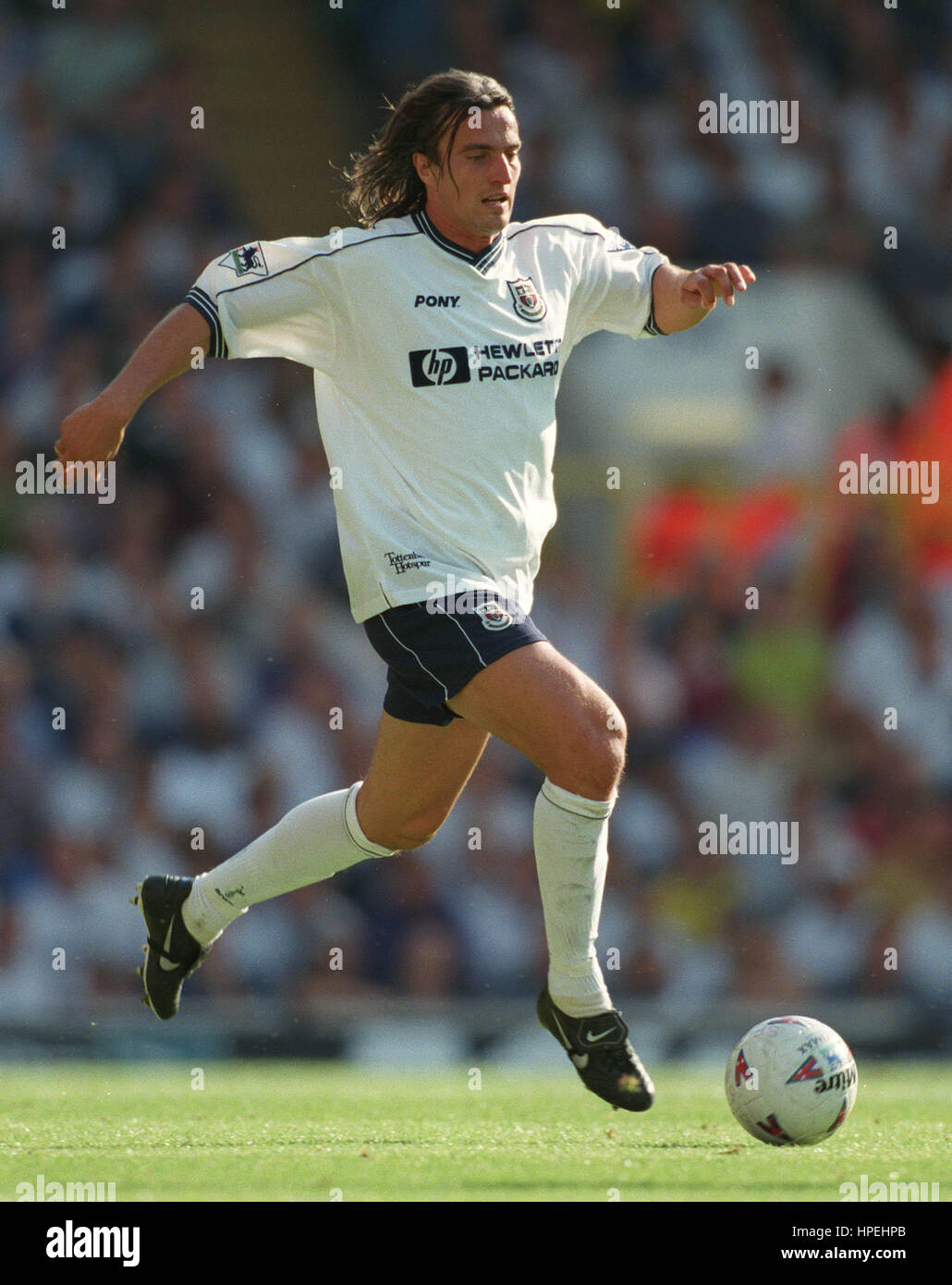 DAVID GINOLA TOTTENHAM HOTSPUR FC 24 September 1997 Stock Photo