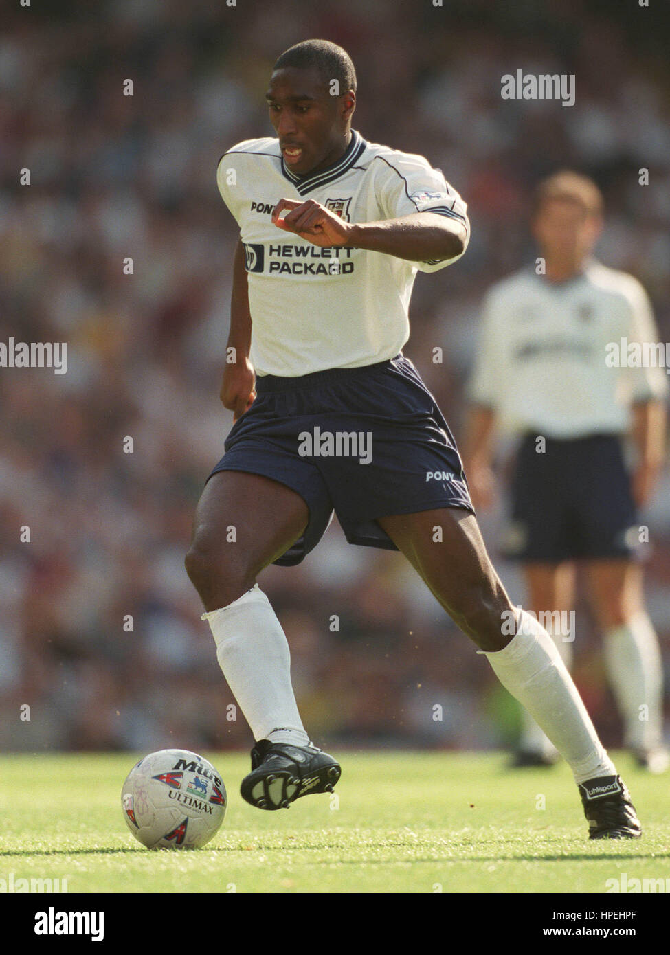 SOL CAMPBELL TOTTENHAM HOTSPUR FC 06 October 1997 Stock Photo