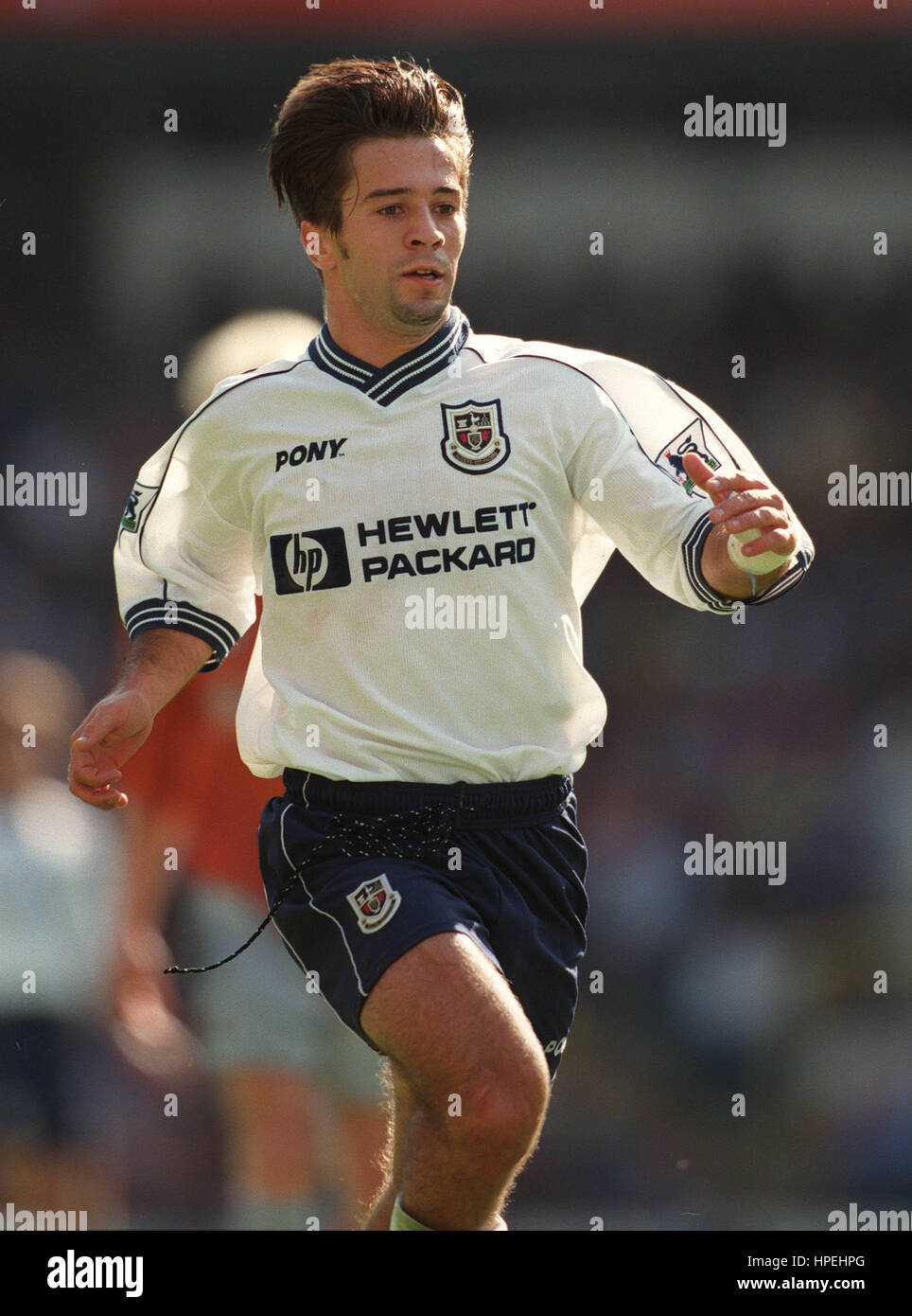 JOSE DOMINGUEZ TOTTENHAM HOTSPUR FC 06 October 1997 Stock