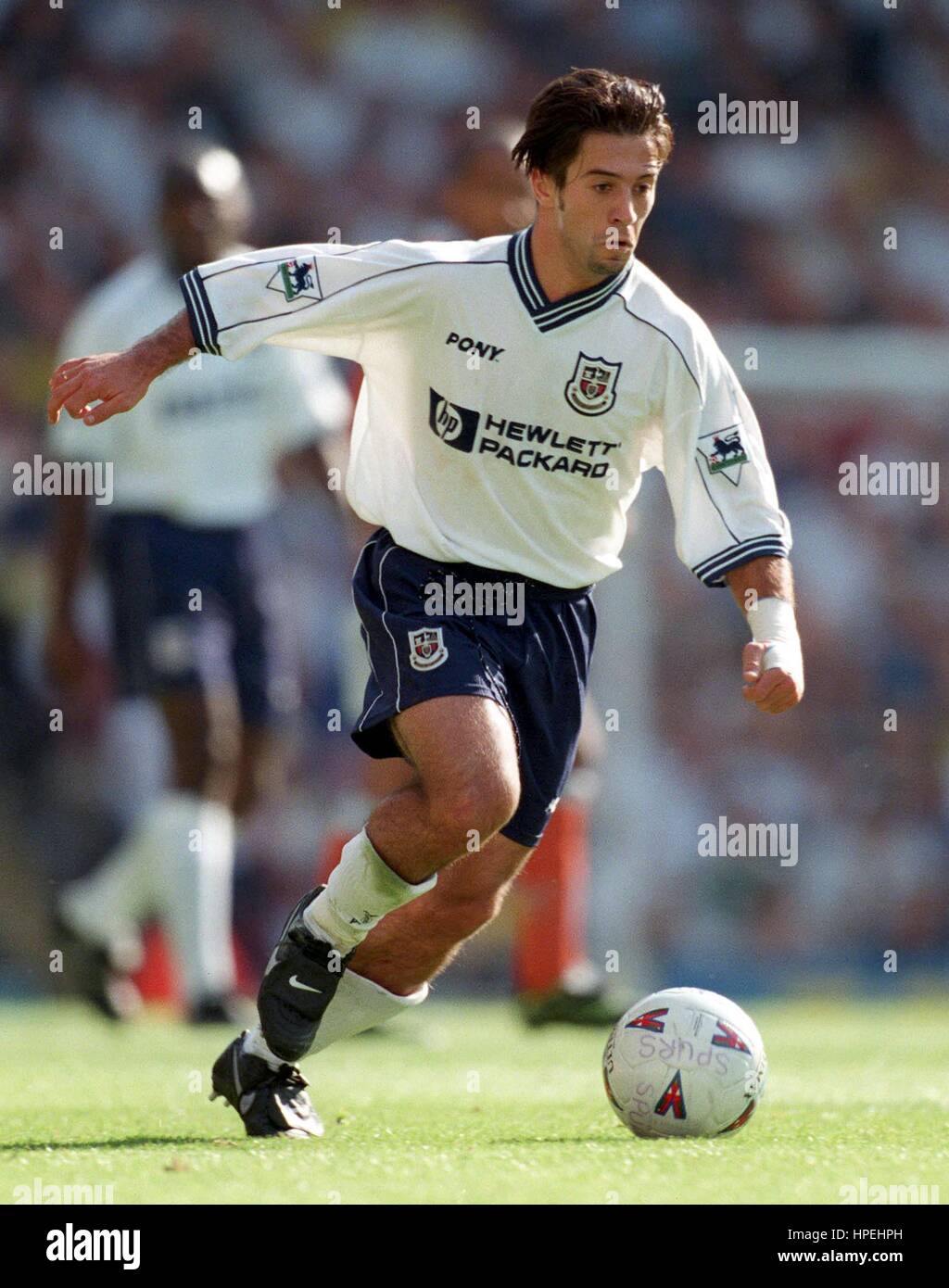 JOSE DOMINGUEZ TOTTENHAM HOTSPUR FC 06 October 1997 Stock
