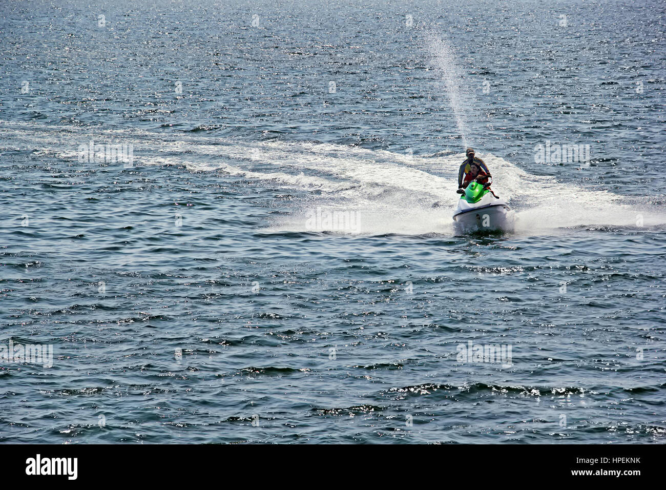 Wasser Scooter Rettung Läufer Stockfotografie - Alamy