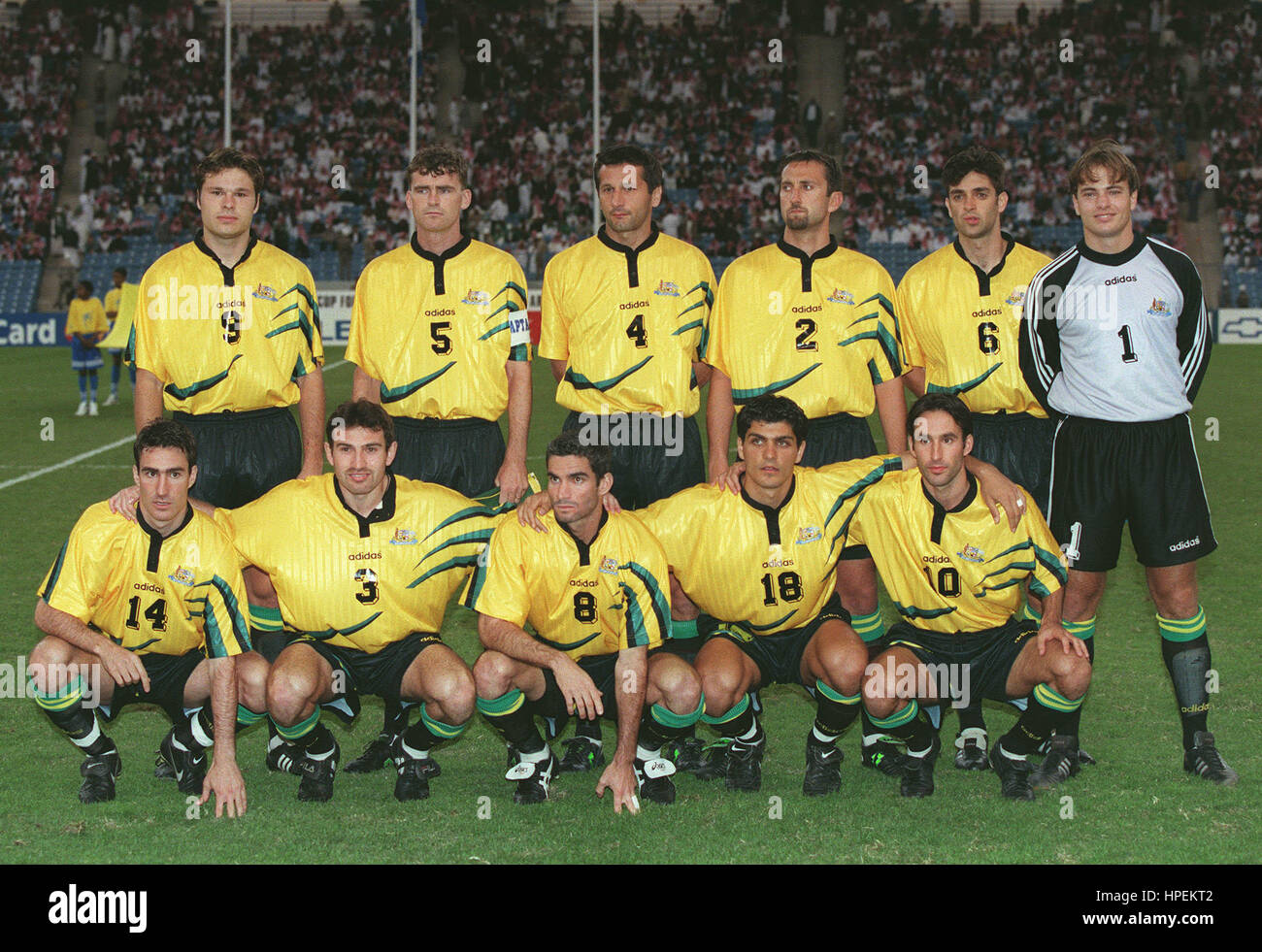 AUSTRALIAN TEAM GROUP AUSTRALIA 22 December 1997 Stock Photo Alamy