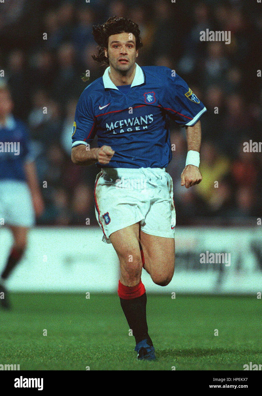 GENNARO GATTUSO GLASGOW RANGERS FC 22 December 1997 Stock Photo - Alamy