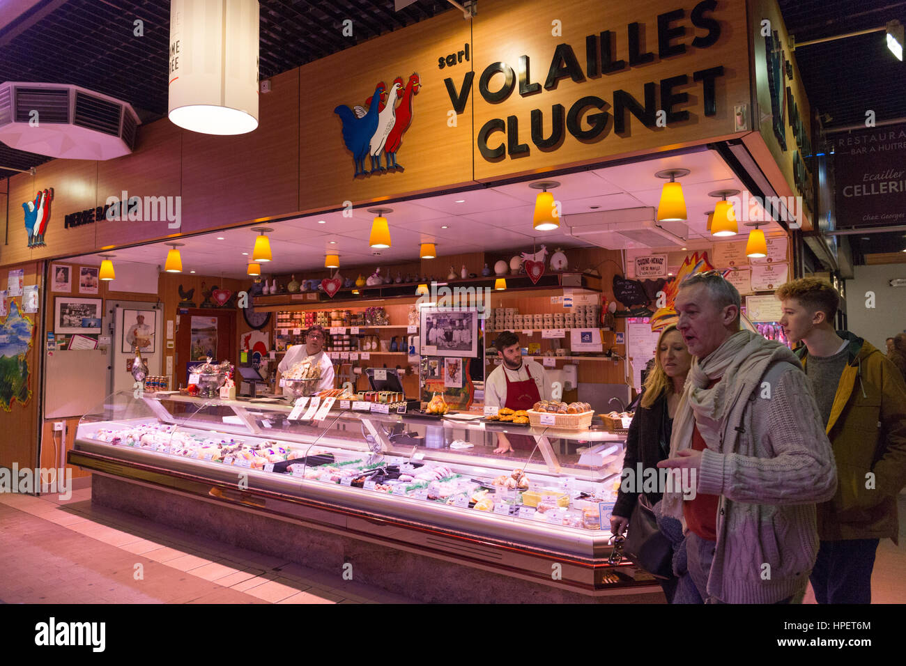 Les halles de paul hires stock