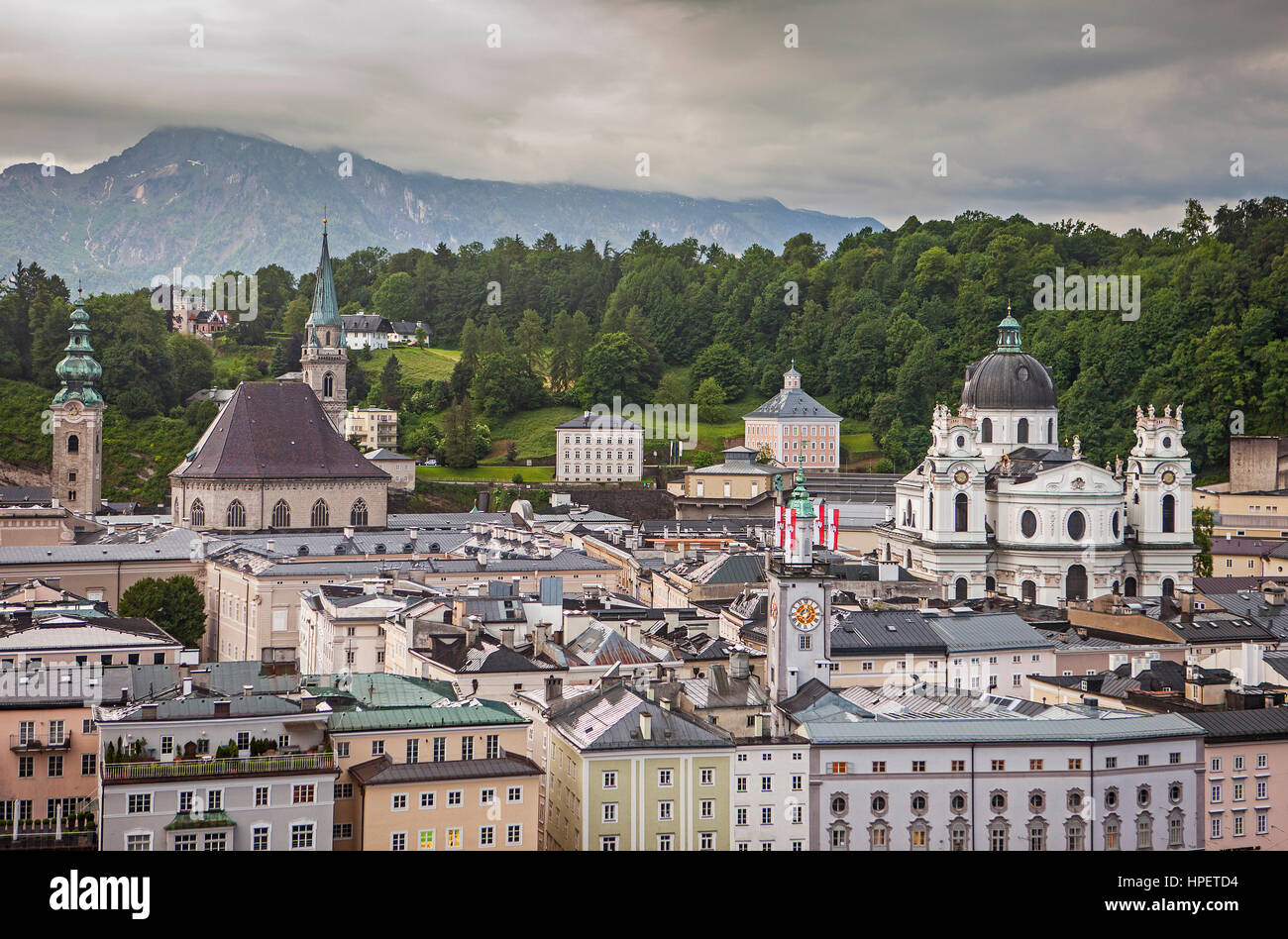 Old town, Salzburg, Austria Stock Photo - Alamy