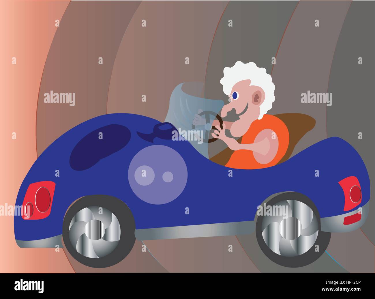 Granny Vintage Stock Vector Images Alamy