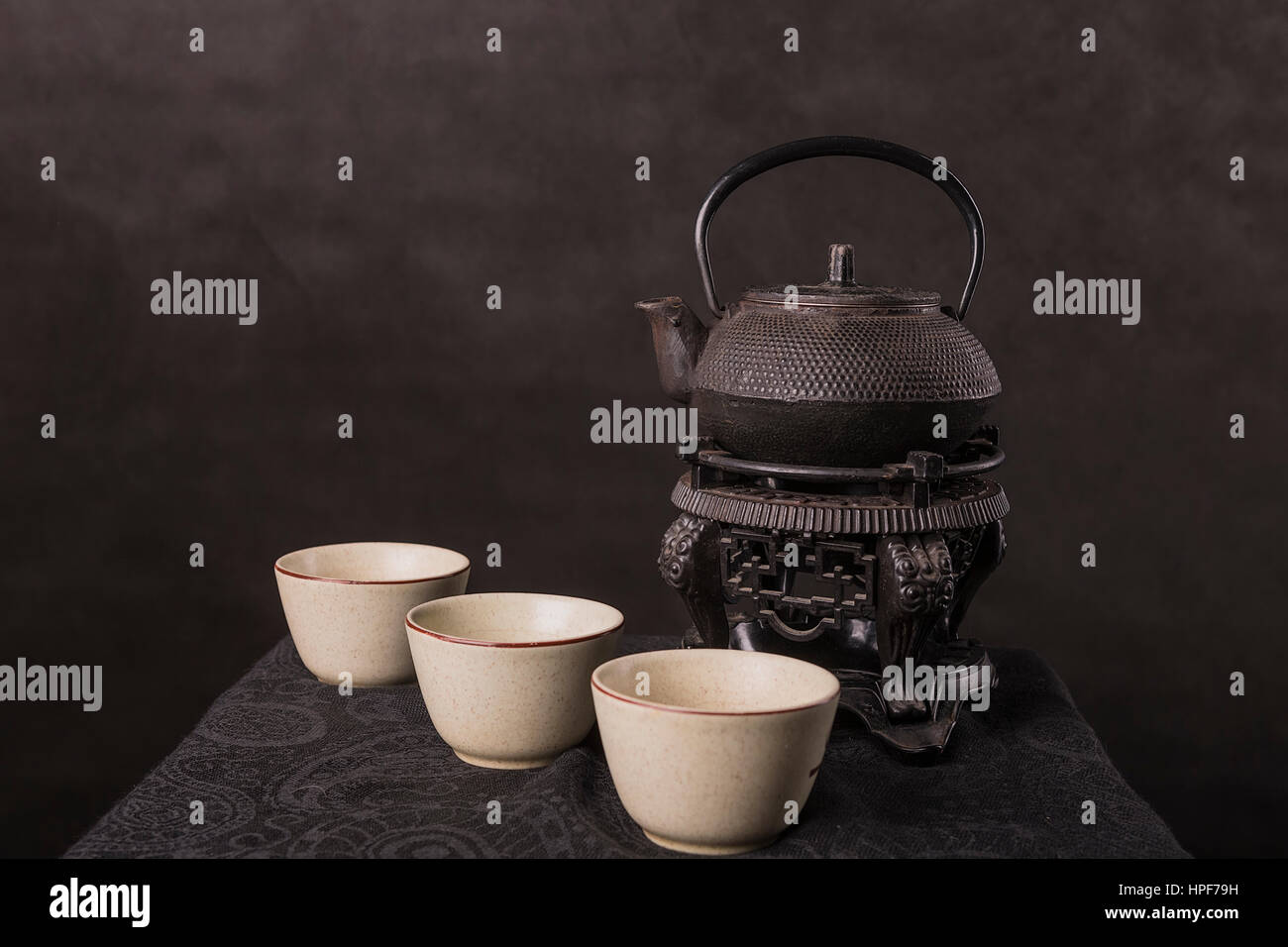 Asian tea set Stock Photo Alamy