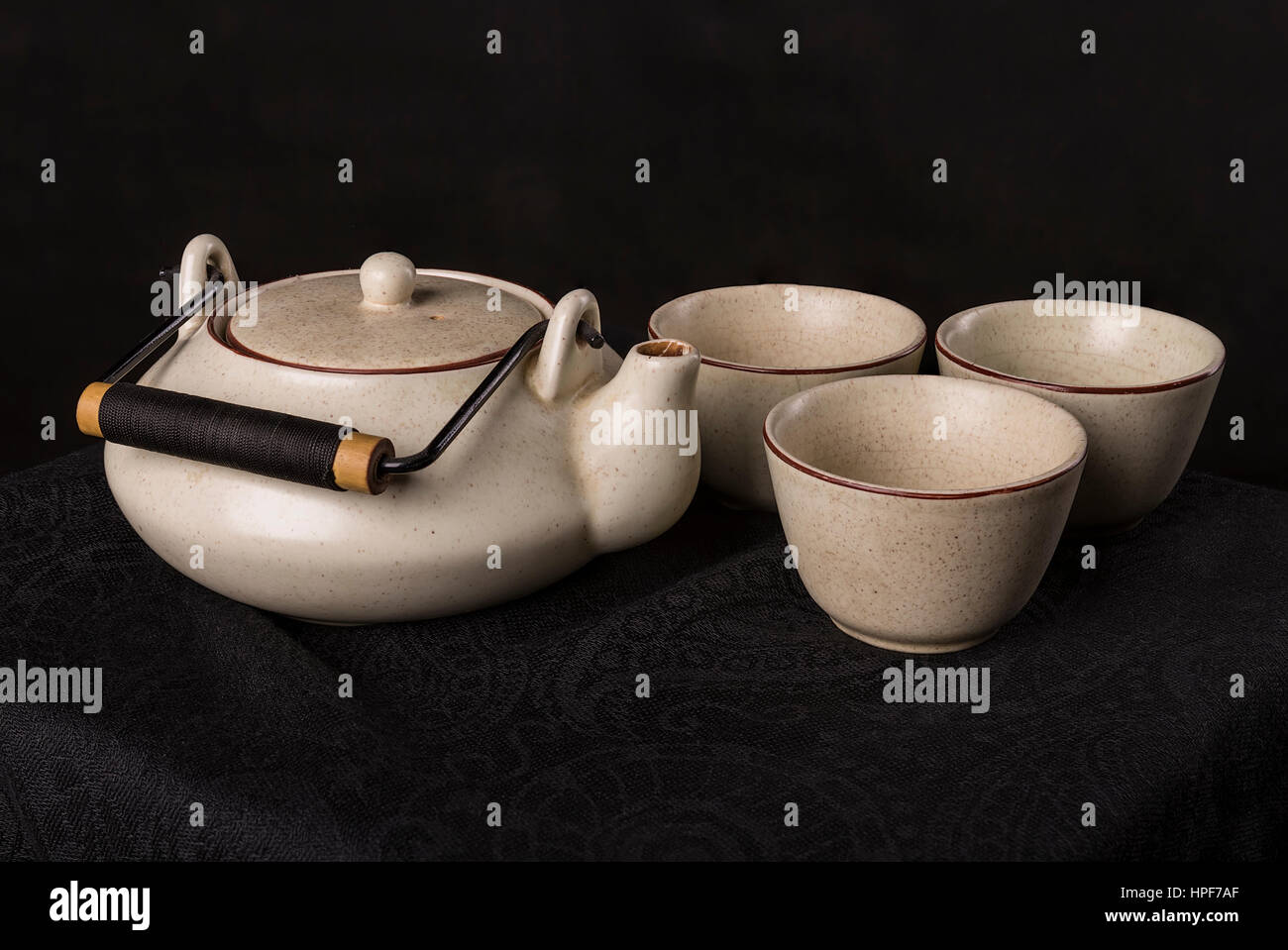 Asian tea set Stock Photo Alamy