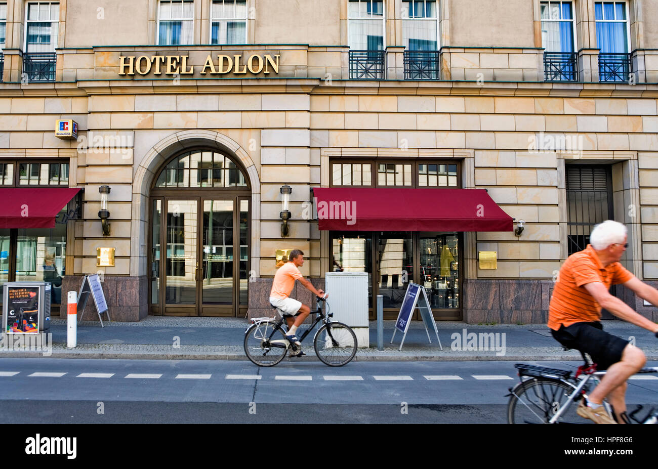 Hotel Adlon. Unter den Linden 77,Am Pariser Platz. Berlin. Germany Stock Photo