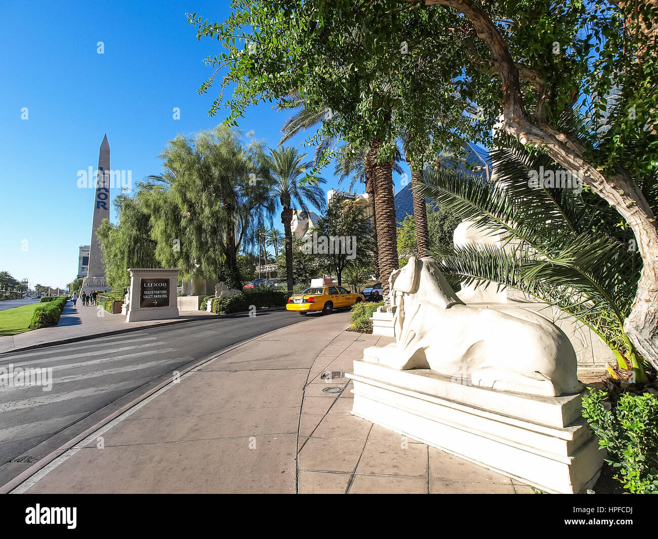 Las Vegas, USA - 15 July 2013: Walking in Las Vegas. City streets ...
