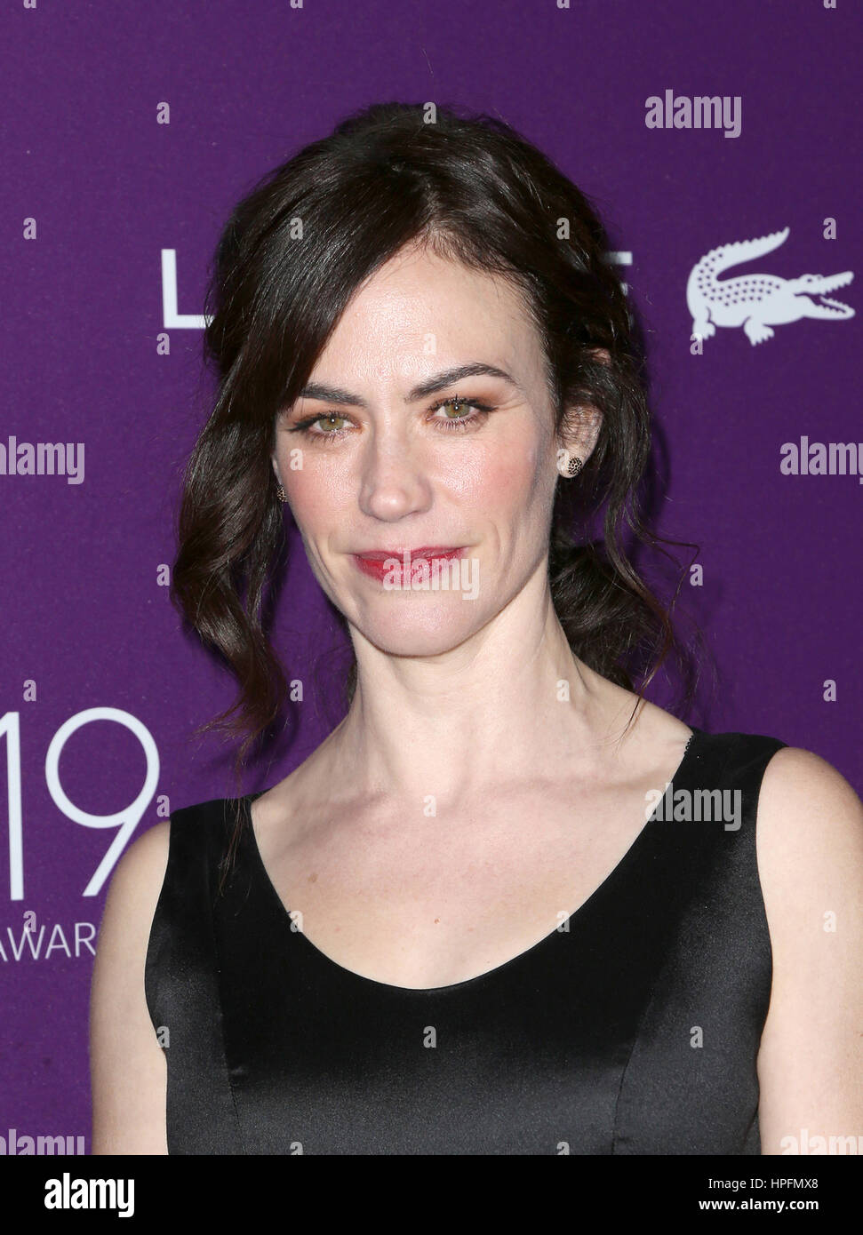 Beverly Hills, CA. 21st Feb, 2017. Maggie Siff, At 19th CDGA (Costume Designers Guild Awards), At The Beverly Hilton Hotel In California on February 21, 2017. Credit: Faye Sadou/Media Punch/Alamy Live News Credit: MediaPunch Inc/Alamy Live News Stock Photo