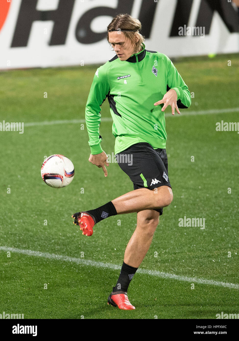 Vestergaard Florence, Italy. 22nd Feb, 2017. Borussia Moenchengladbach's Jannik ...