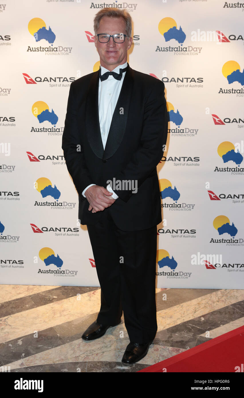 Guests attend the Qantas Australia Day Gala Dinner and Awards Ceremony in conjuction with the