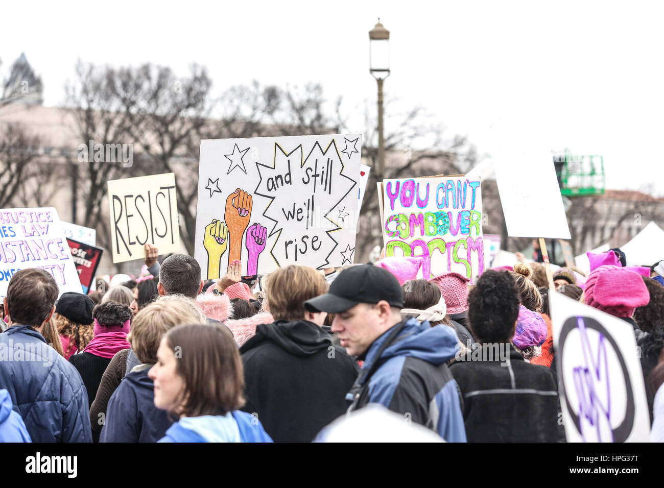 Women's March Washington, D.C. Featuring: Atmosphere Where: Washington ...
