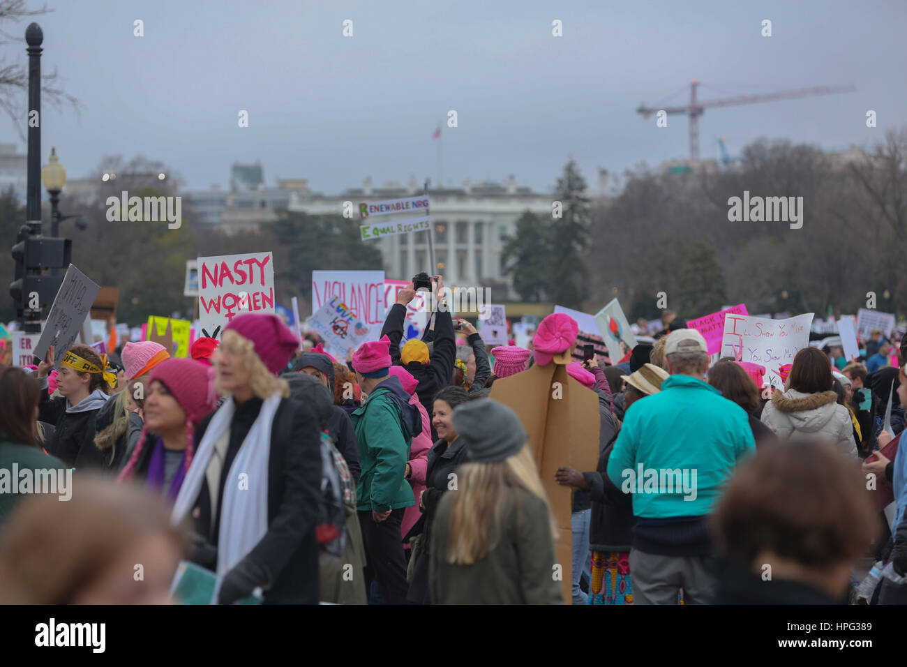 Women's March Washington, D.C. Featuring: Atmosphere Where: Washington ...