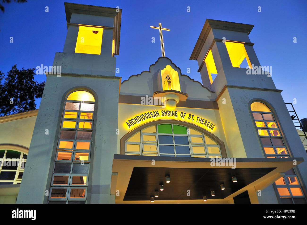 St Therese Catholic Church Lahug Cebu City Philippines Stock Photo