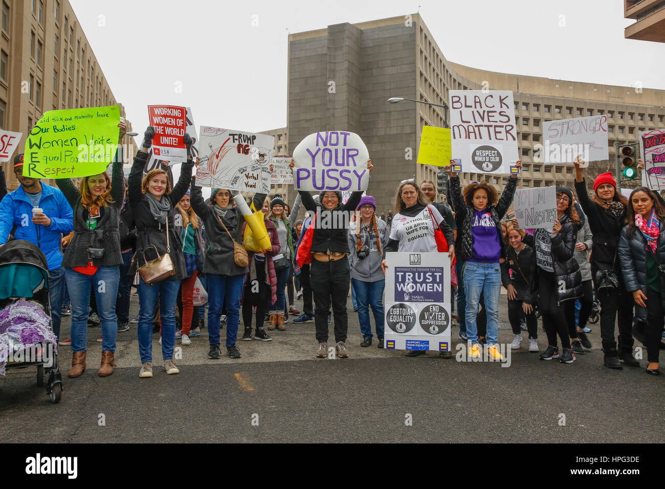 Women's March Washington, D.C. Featuring: Atmosphere Where: Washington ...