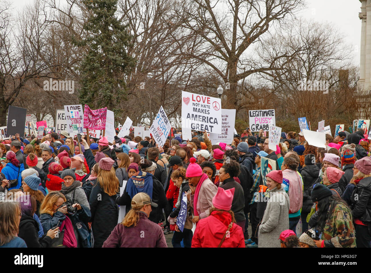 Women's March Washington, D.C. Featuring: Atmosphere Where: Washington ...