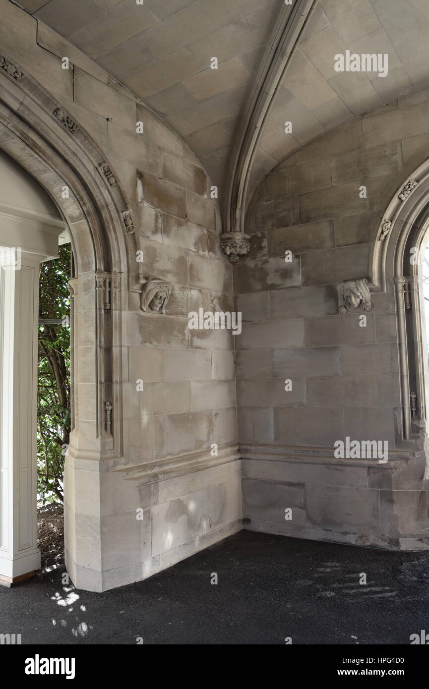 The Sands Point Preserve on the original Guggenheim Estate Stock Photo