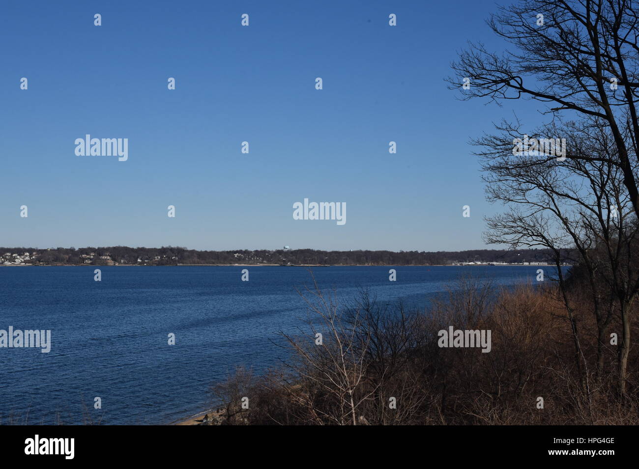 The Sands Point Preserve on the original Guggenheim Estate Stock Photo