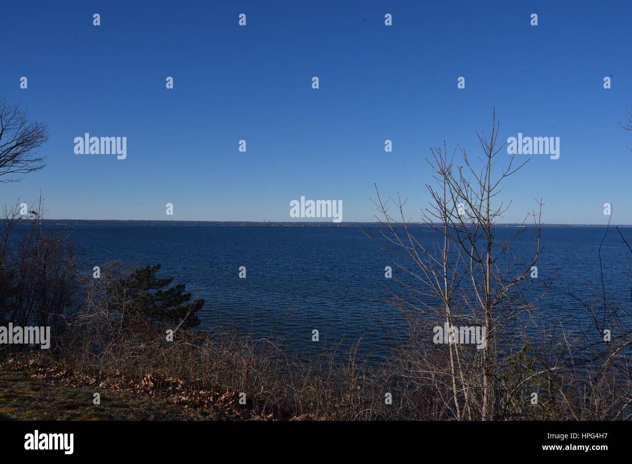 The Sands Point Preserve on the original Guggenheim Estate Stock Photo