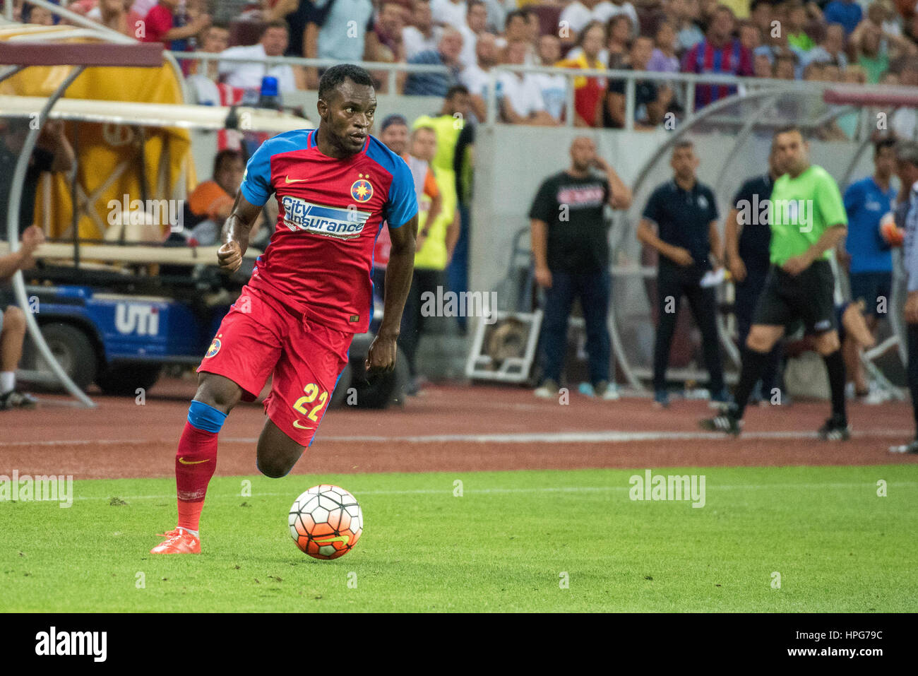 Steaua Bucuresti Team GrouprRESTRICTED SYNDICATION OF UCL  PORTRAITS.rSTRICTLY Stock Photo - Alamy