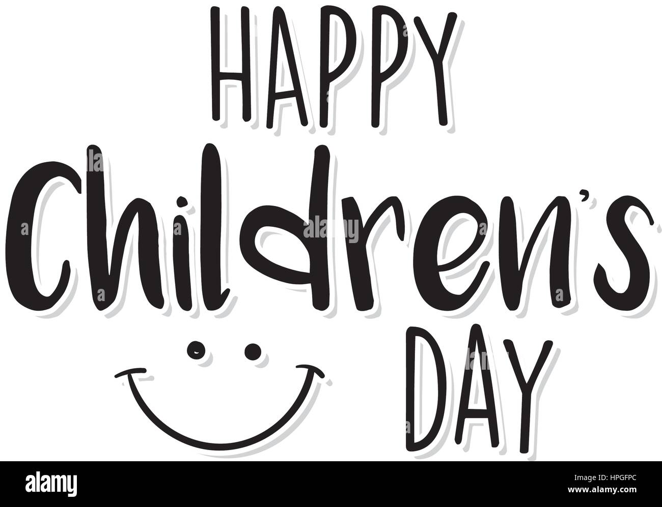 Happy Children day Stock Vector Image & Art - Alamy