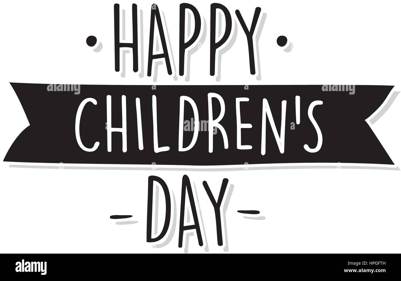 Happy Children day Stock Vector Image & Art Alamy