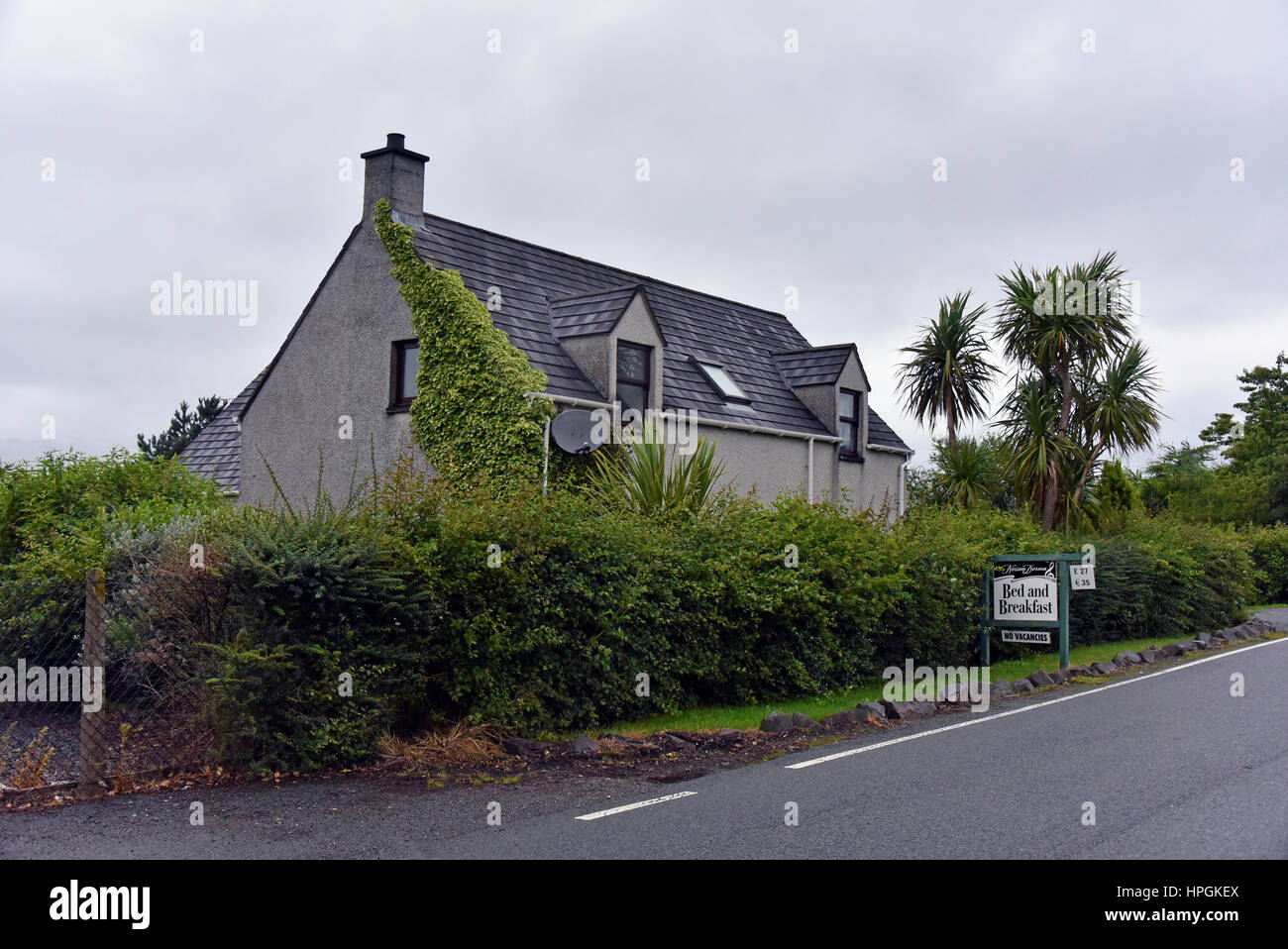 Nessun Dorma, bed and breakfast guesthouse. Plockton, Ross and Cromarty,  Scotland, United Kingdom, Europe Stock Photo - Alamy