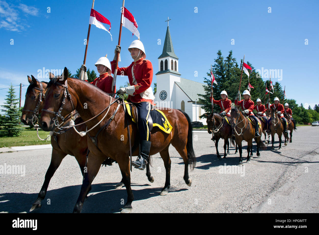 Royal Canadian Mounted Police Stock Photo Alamy