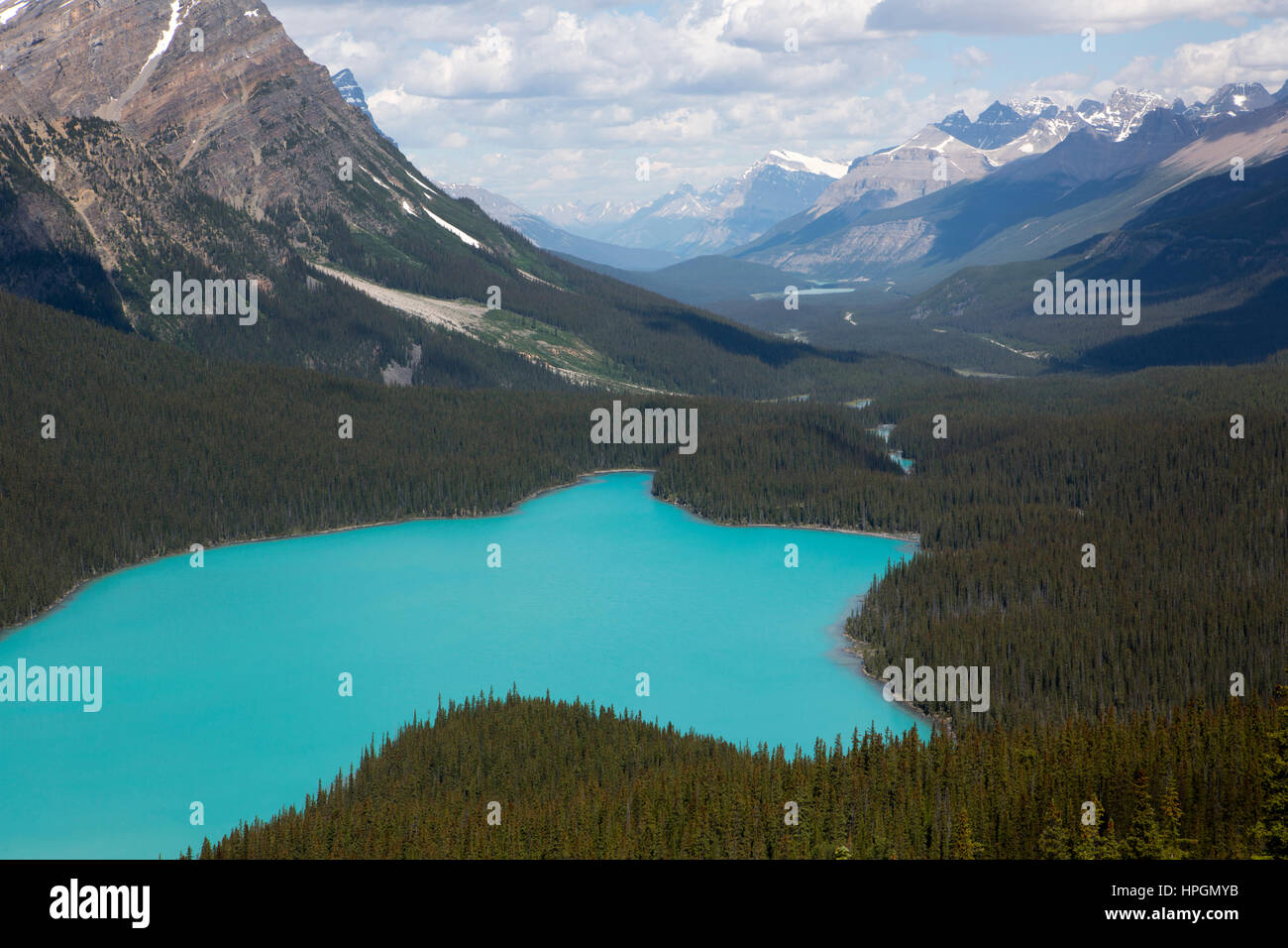 Peyto Lake Banff National Park Alberta Canada Stock Photo - Alamy