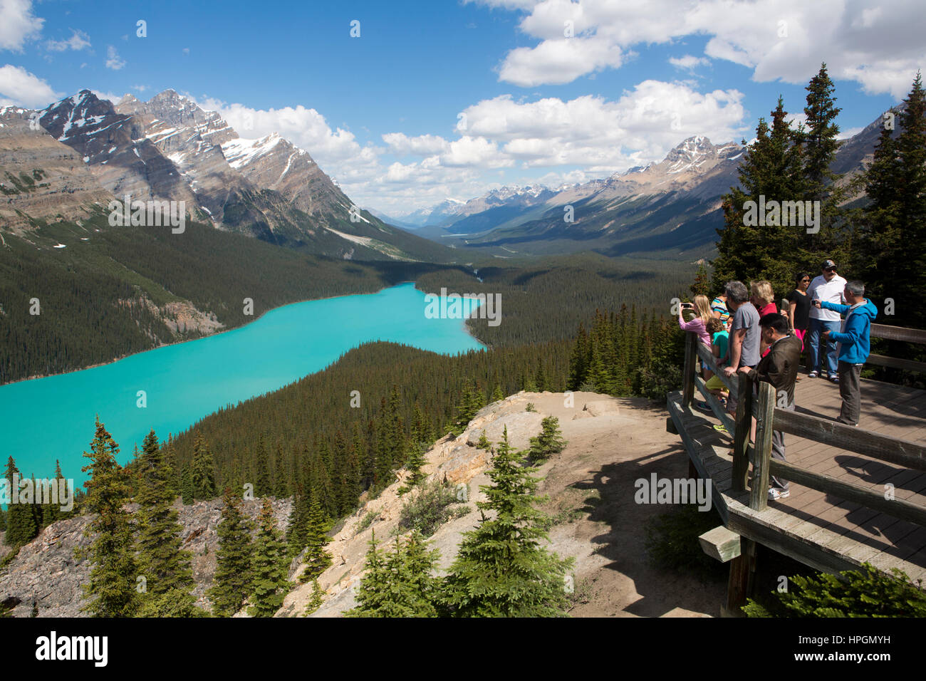 Peyto Lake Banff National Park Alberta Canada Stock Photo - Alamy