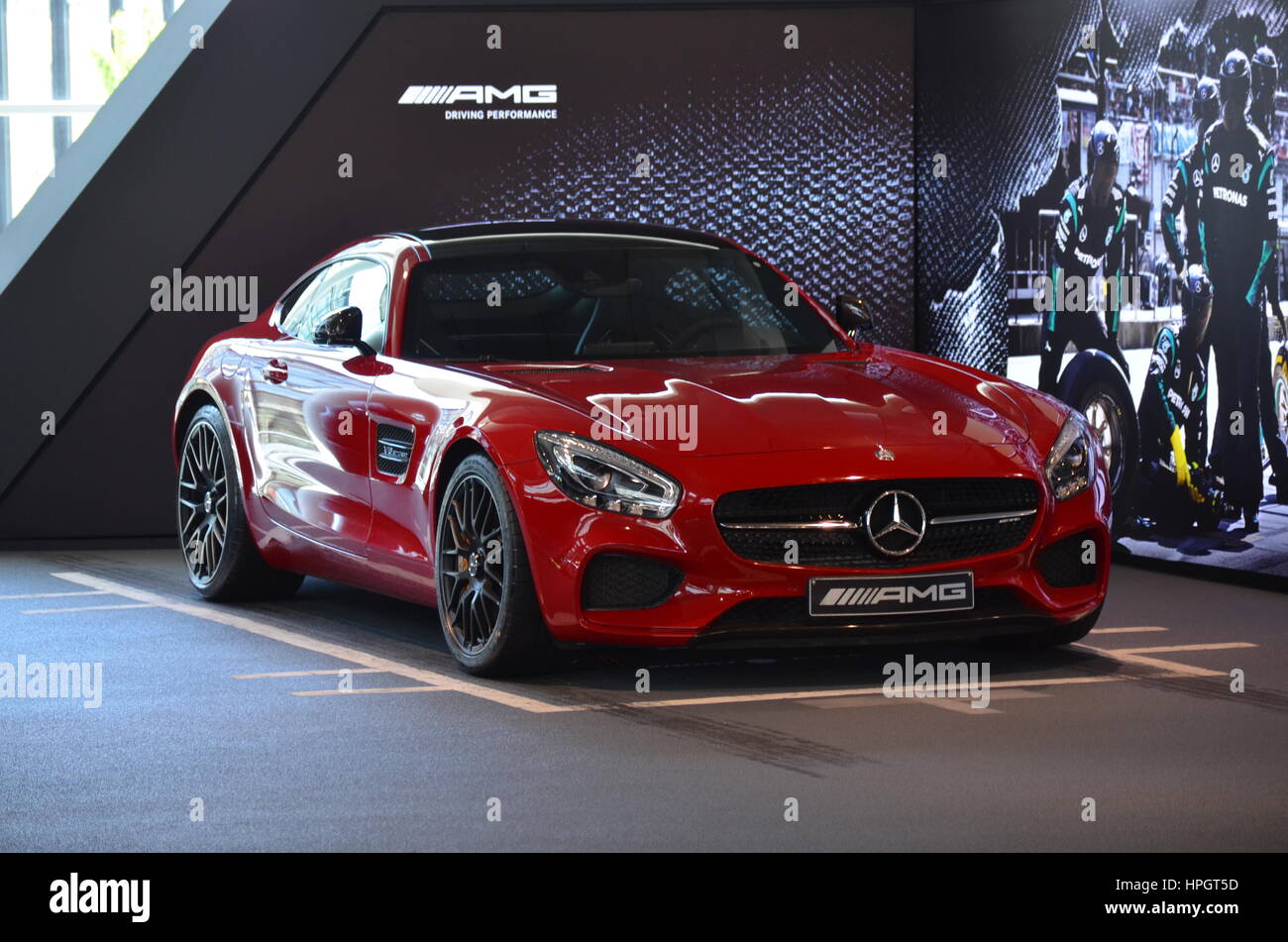 Mercedes AMG GT Stock Photo