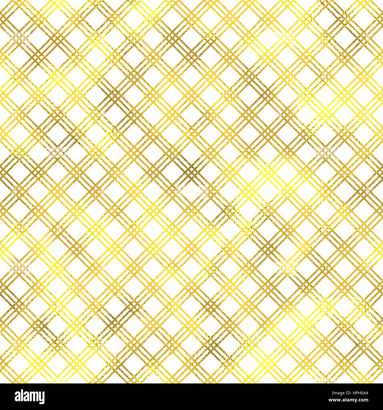 Vector seamless geometric textured golden pattern background Stock ...