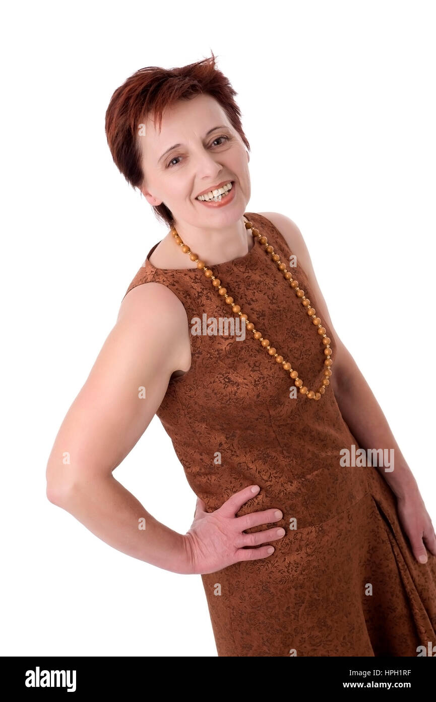 Stylish older woman model hi-res stock photography and images - Alamy