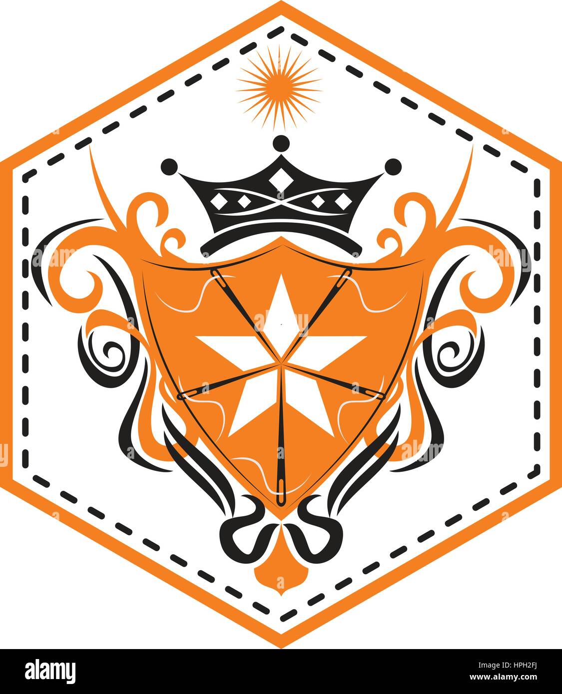 Needle Yarn Sewing Stock Vector Image & Art Alamy