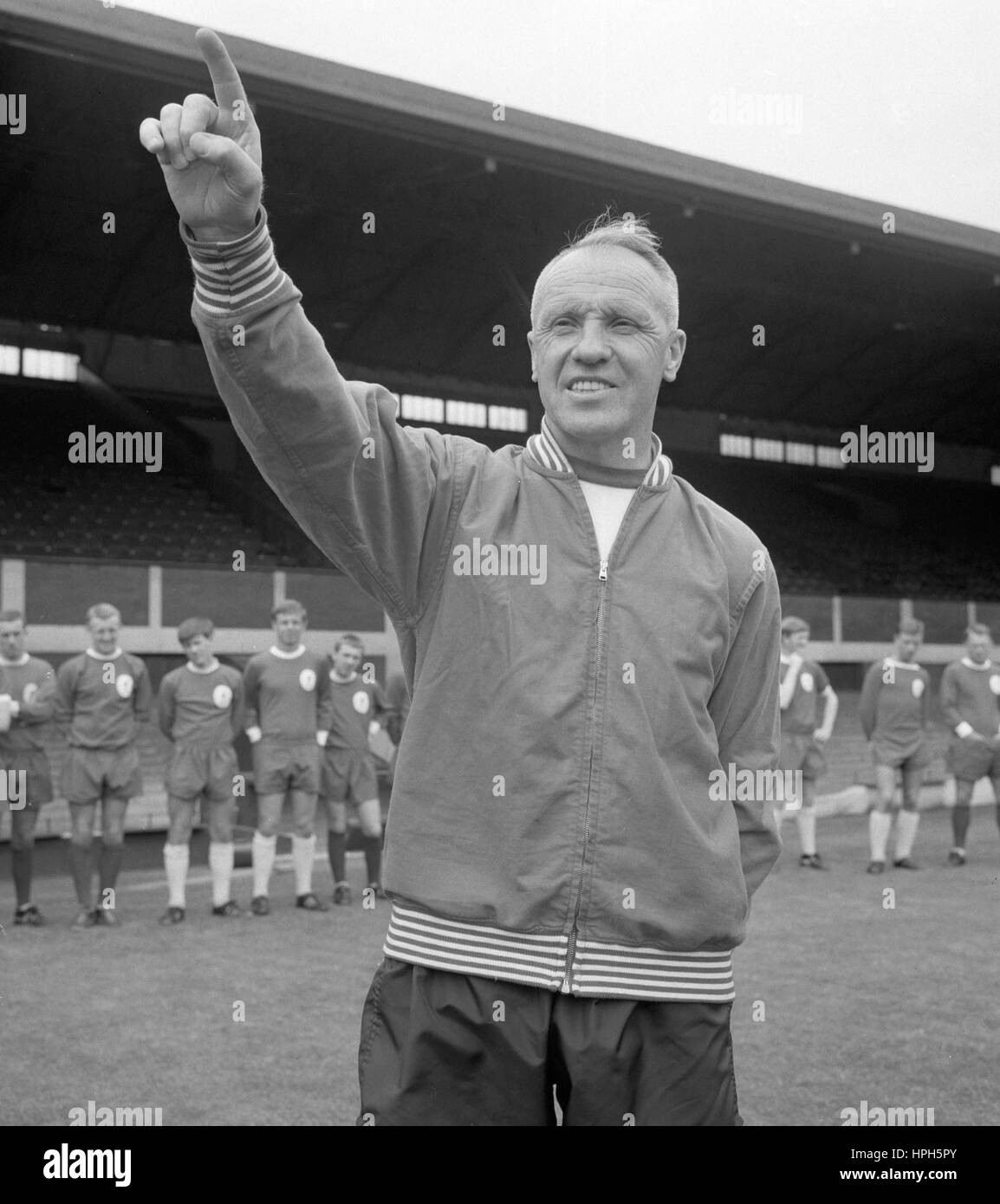 Liverpool FC manager Bill Shankly. Stock Photo