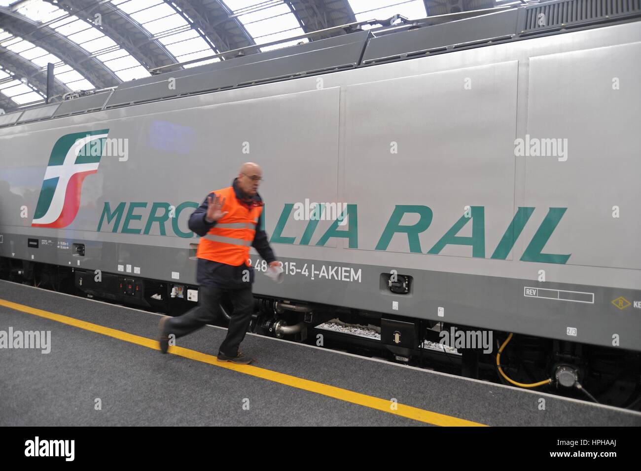 Train of Polo Mercitalia, grouping of the Italian FS Group companies
