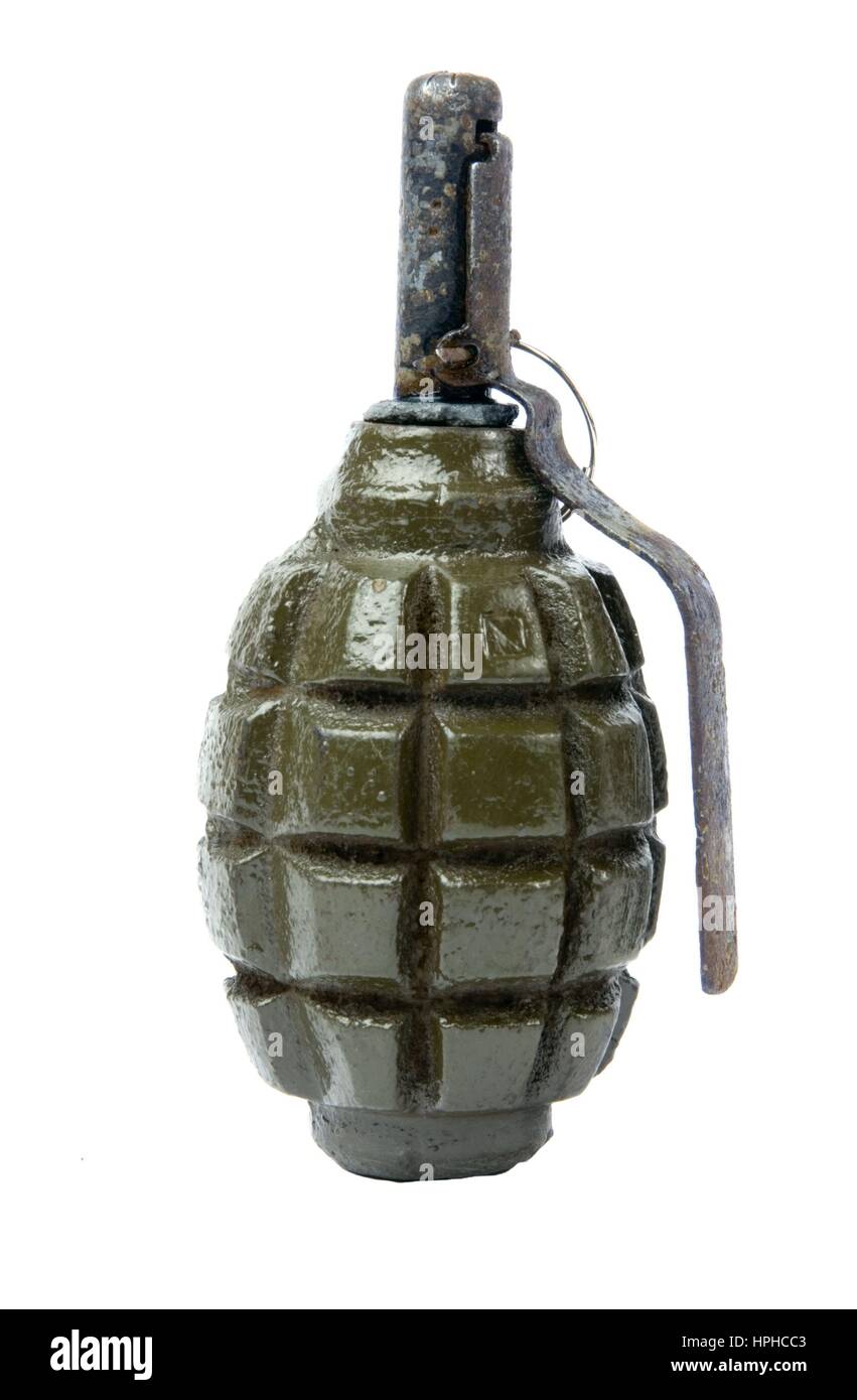 old grenade Stock Photo