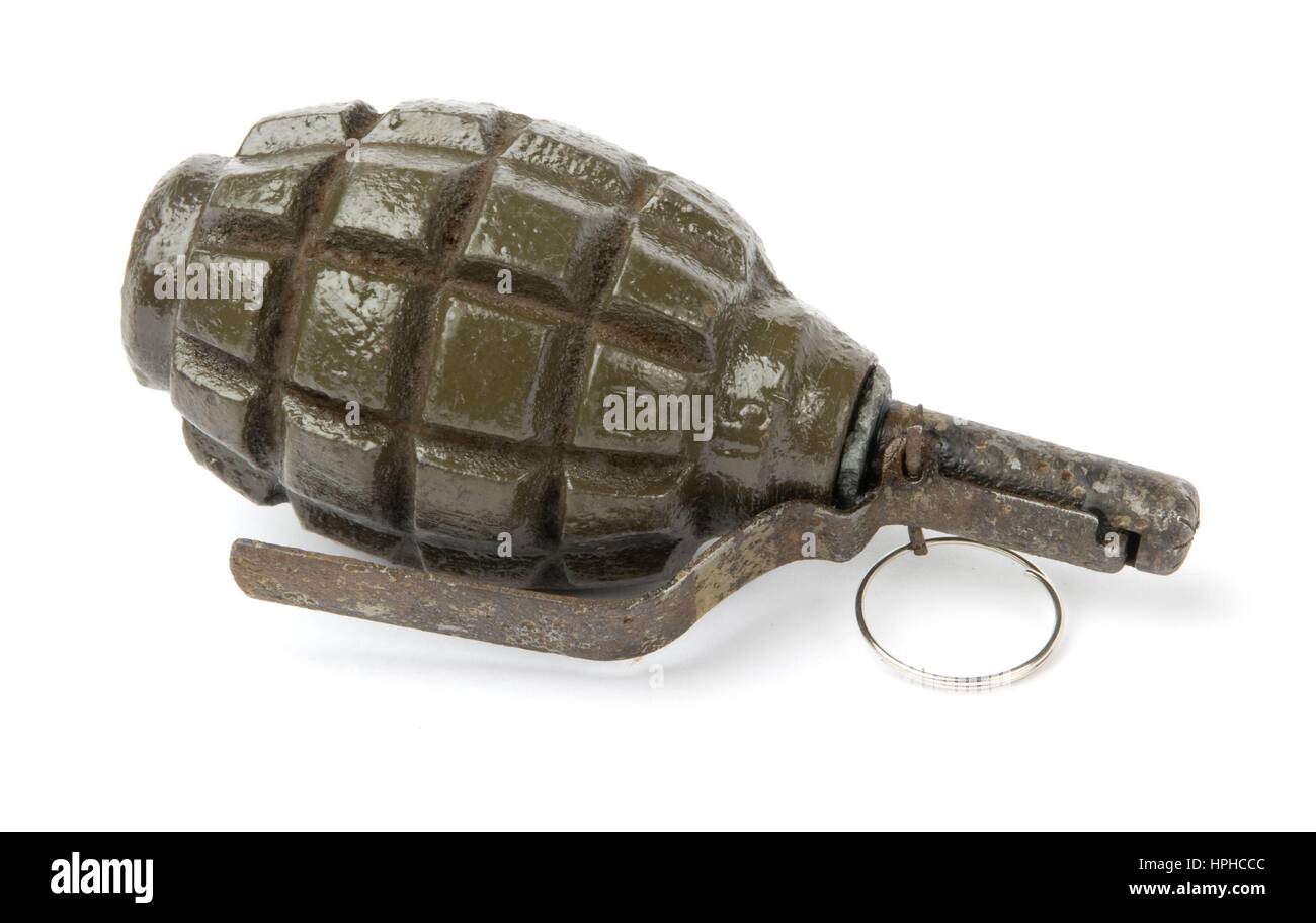 old grenade Stock Photo