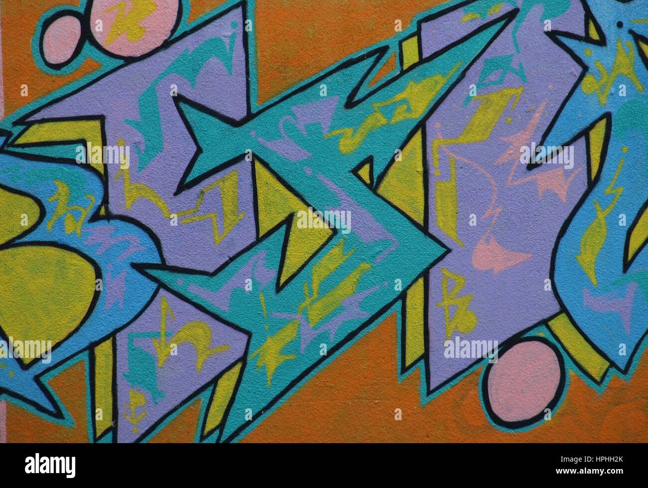 Arts mural graffiti hi-res stock photography and images - Alamy
