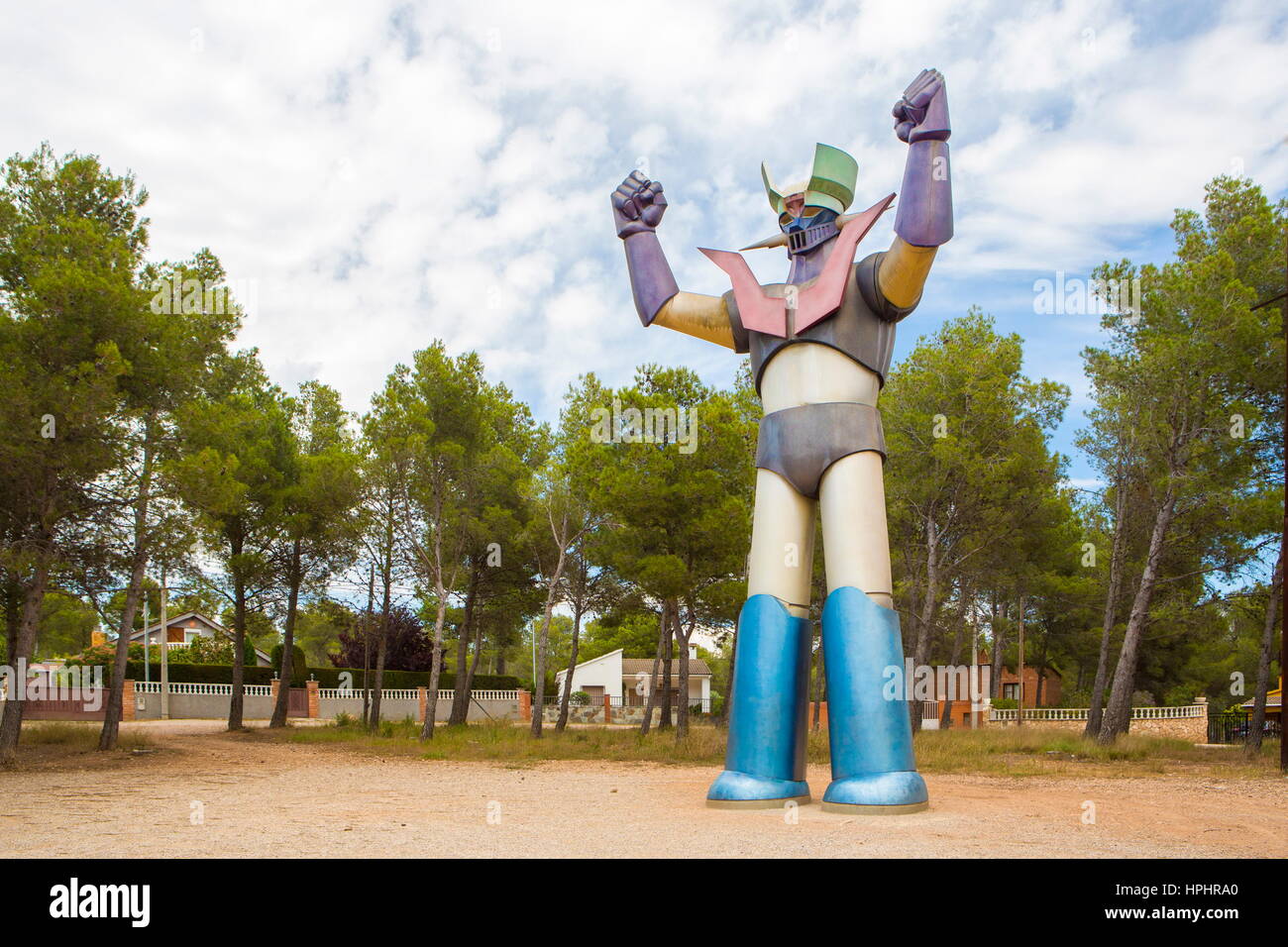 Mazinger Outdoors Statue Hi Res Stock Photography And Images Alamy