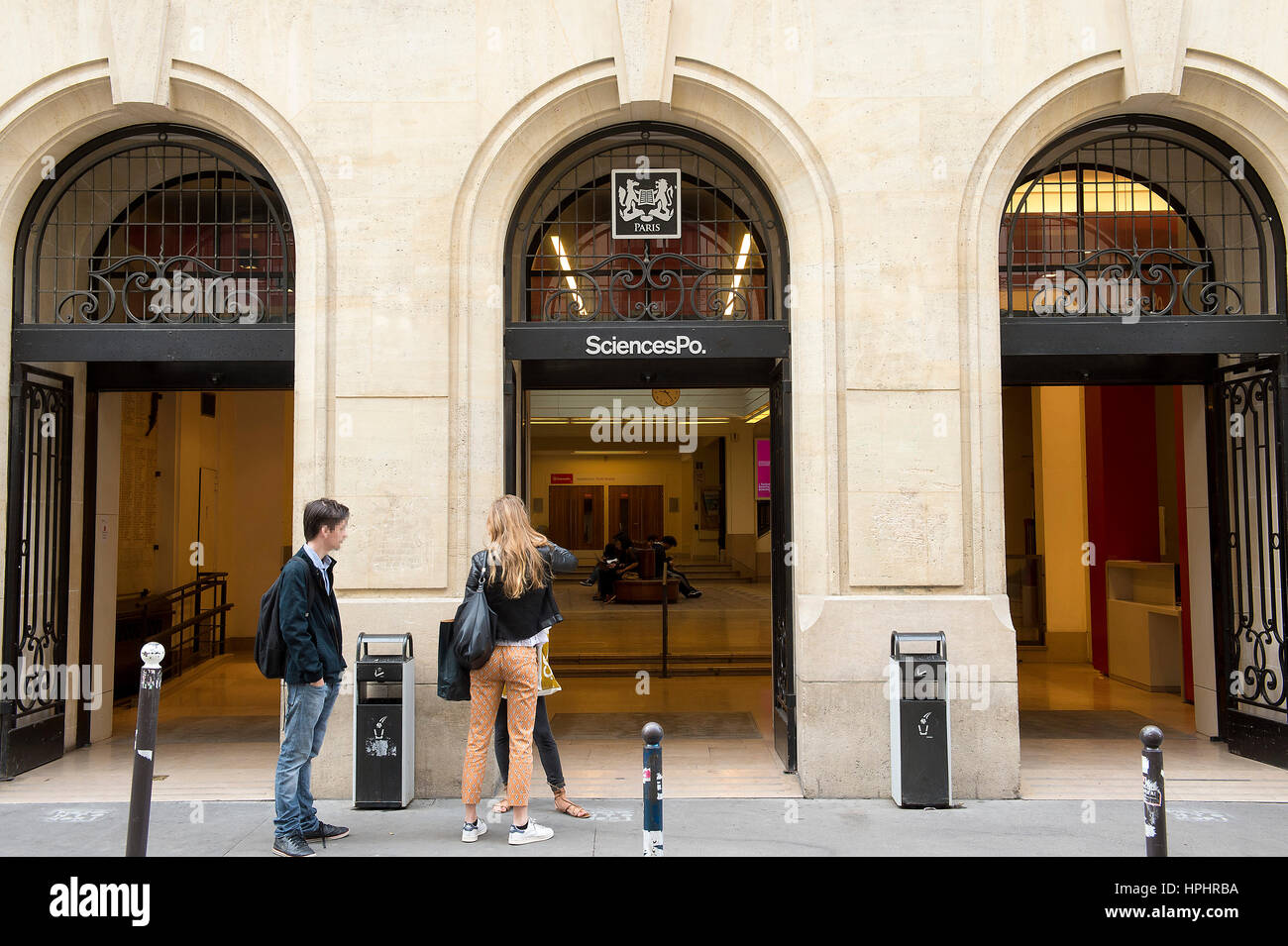 France. Paris 6th district. SiencesPo. Site on rue Saint Guillaume